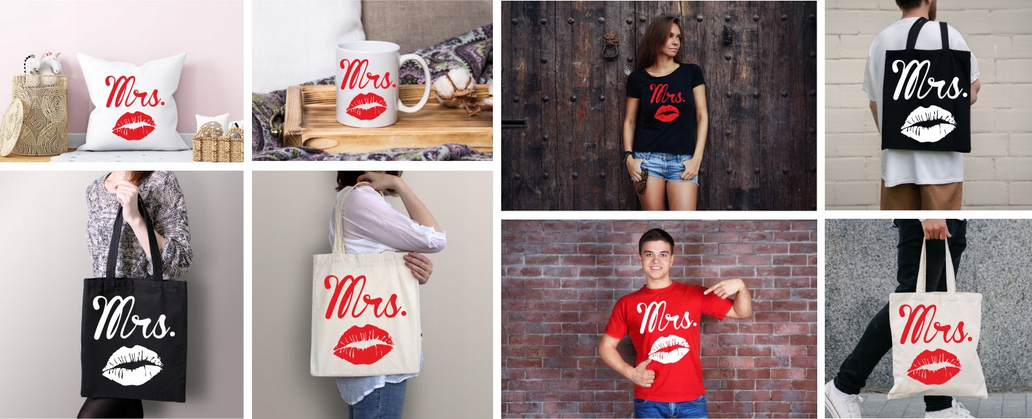 Koszulka z nadrukiem PREZENT dla dziewczyny