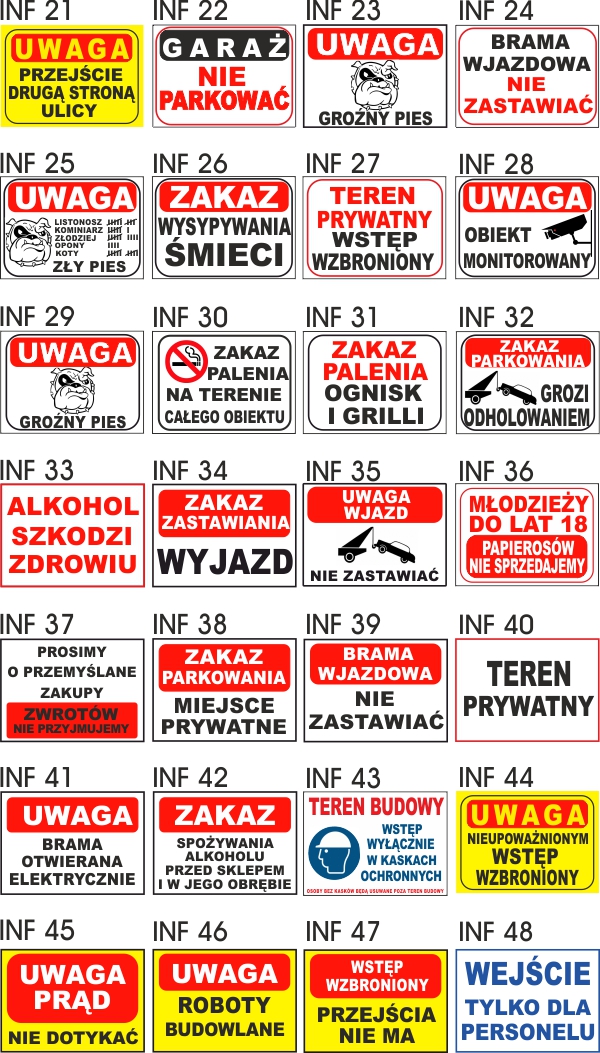 Tabliczka ZNAK tablica RODO Obiekt MONITOROWANY