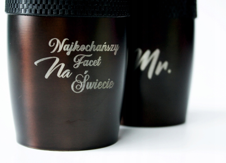 KUBEK TERMICZNY Z GRAWEREM prezent na święta mikołajki dla CHŁOPAKA