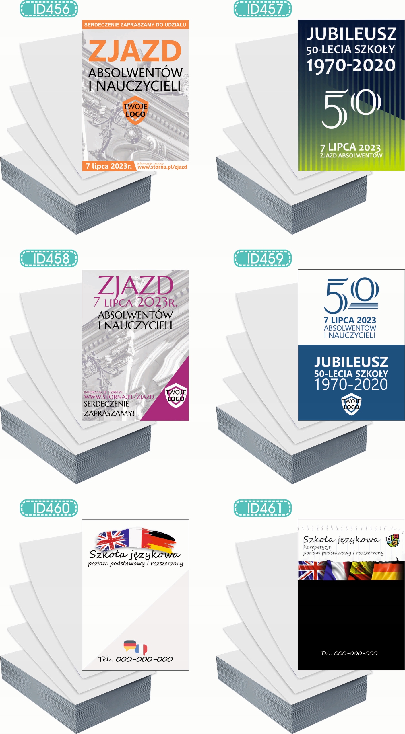 Ulotki A4 reklamowe firmowe 5000szt projekt w cenie SPRZEDAŻ DREWNA