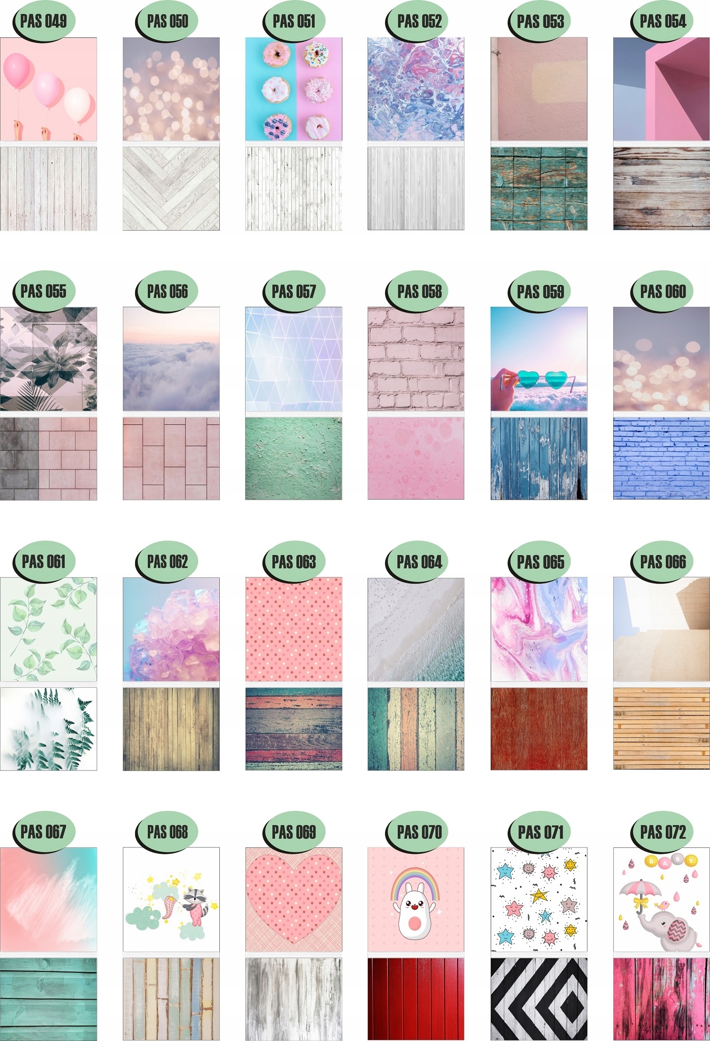 Profesjonalne Tło fotograficzne 150x300 cm Matowe