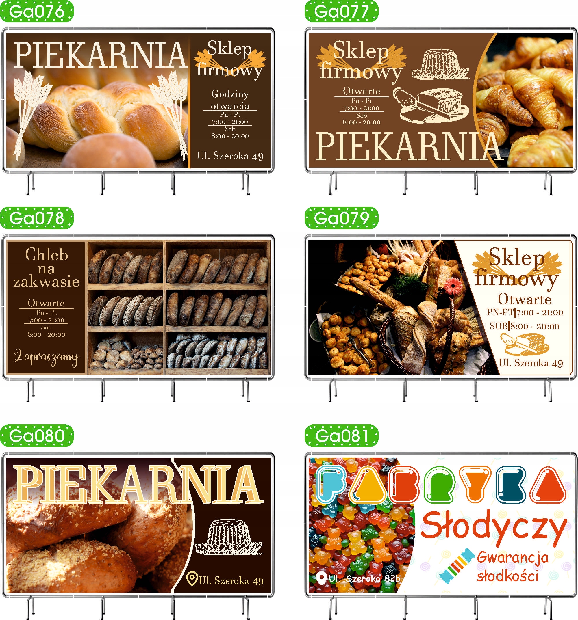 BANER REKLAMOWY 200x100 cm duży wybór różne wzory SUSHI BAR RESTAURACJA