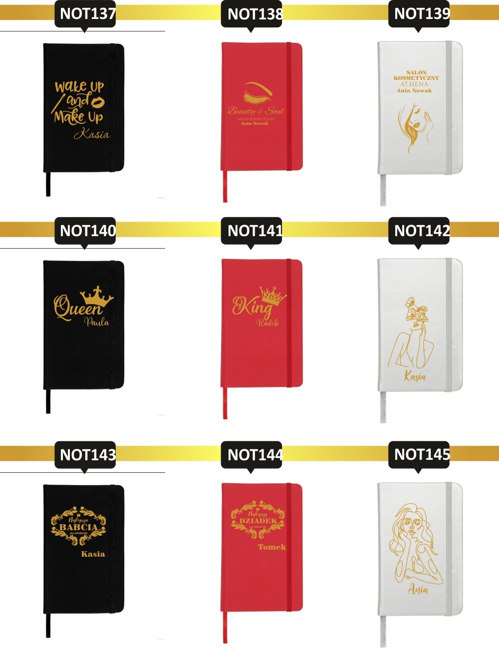 Notatnik notes A5 dla mechanika z nadrukiem UV prezent notes