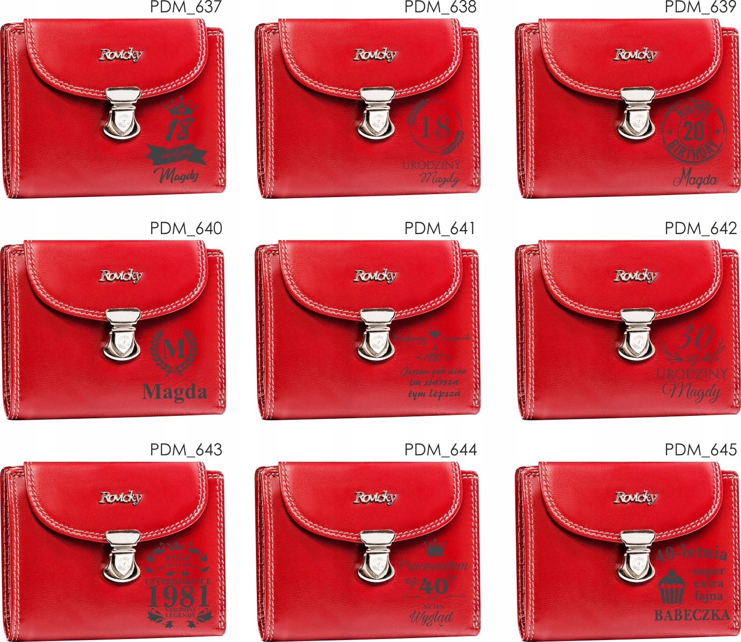 Elegancki damski portfel na PREZENT dla SIOSTRY