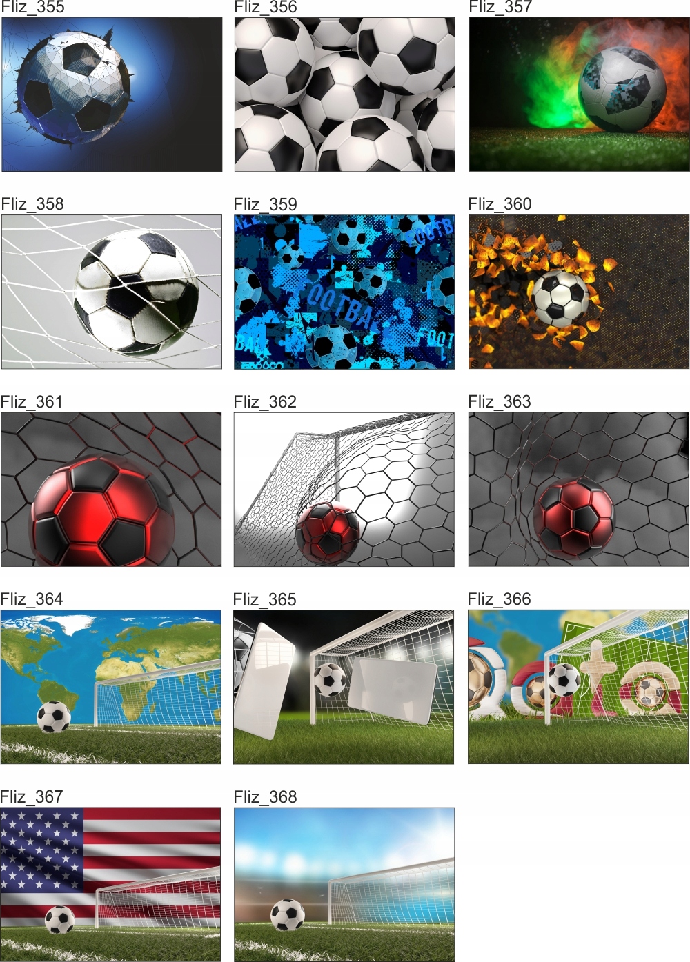 OBRAZ do pokoju stadion piłka nożna 3D 120x80