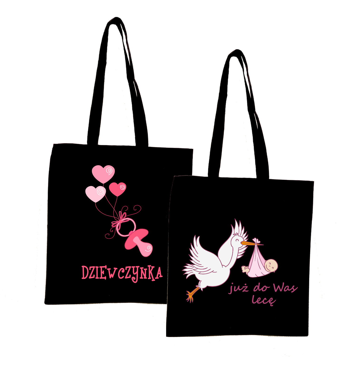 Eko Torba z nadrukiem PREZENT JUŻ DO WAS LECĘ