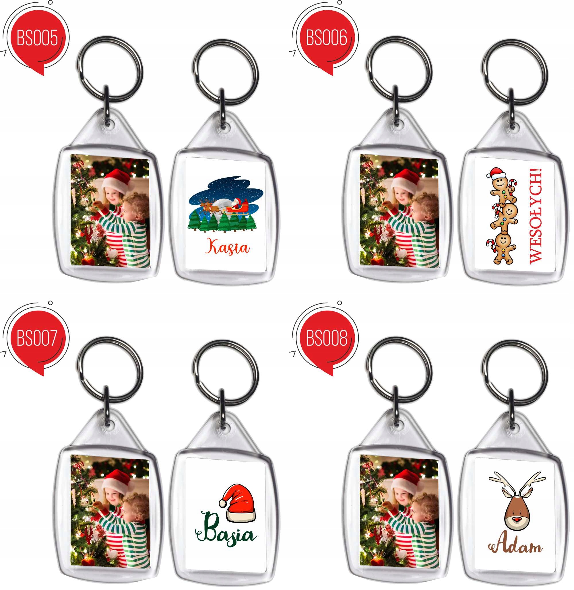 foto BRELOK do kluczy prezent dla babci dziadka