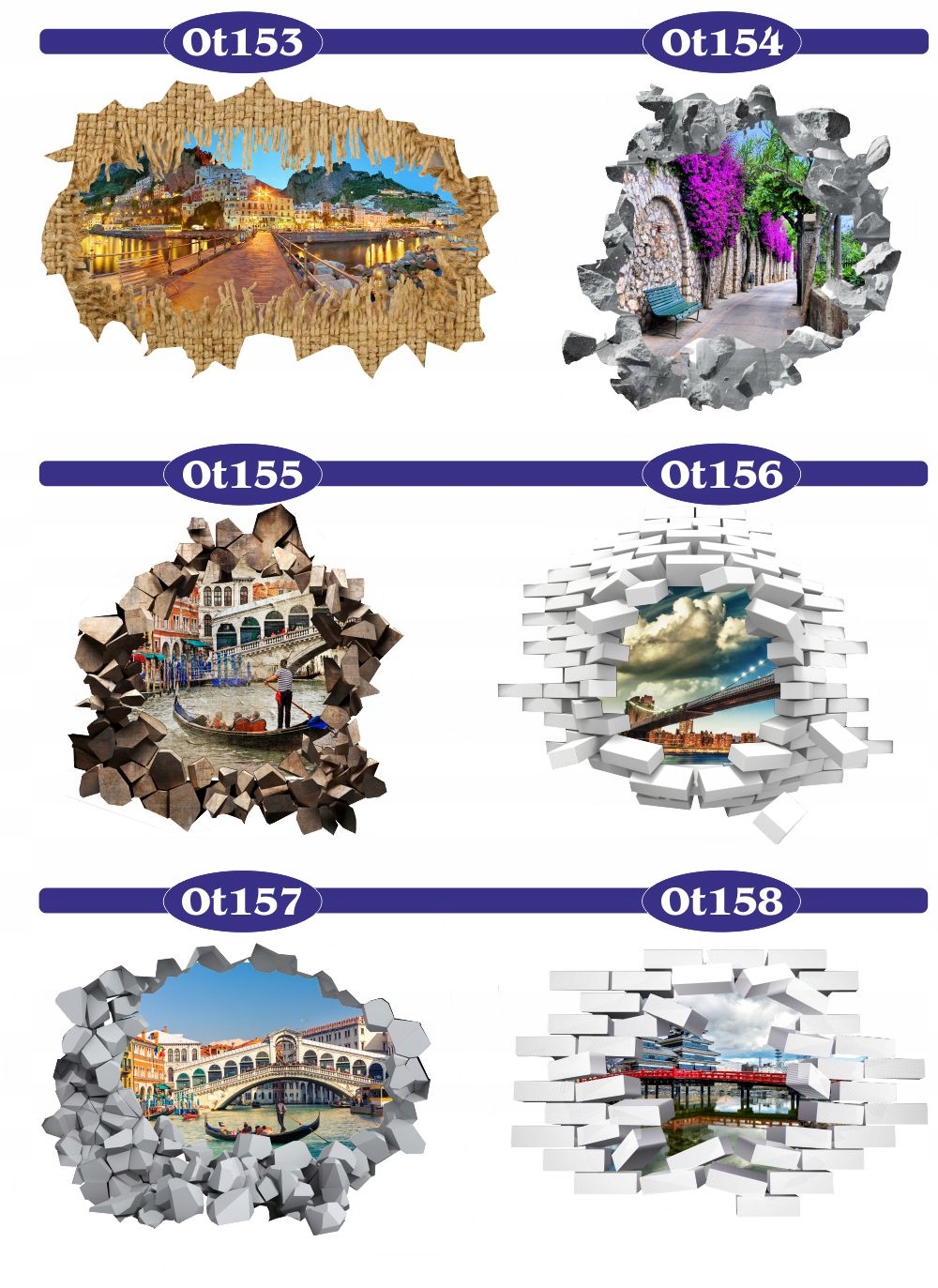 Naklejka samoprzylepna efekt 3D Statua Wolności