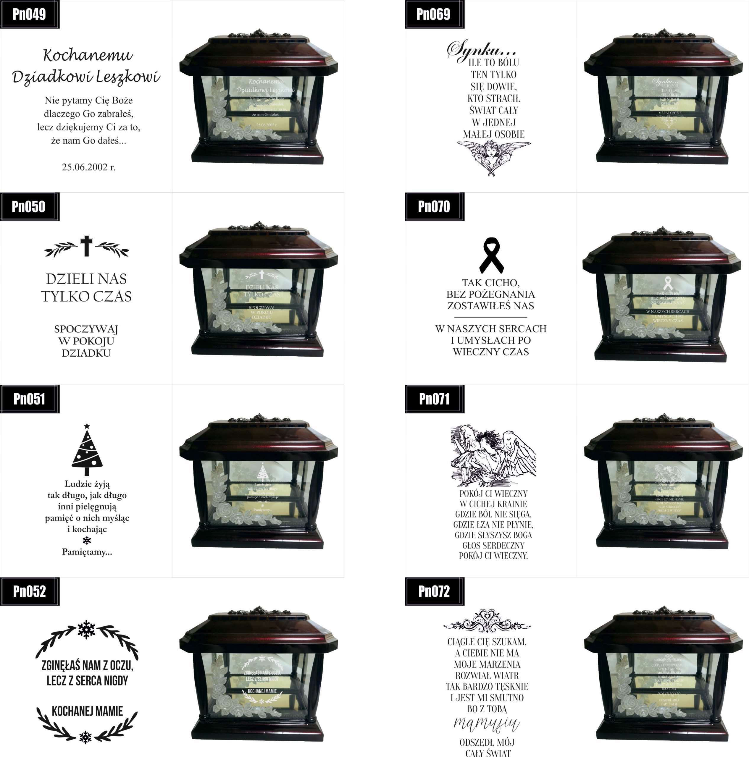 LAMPION ZNICZ KAPLICZKA grawer Kochanemu Bratu