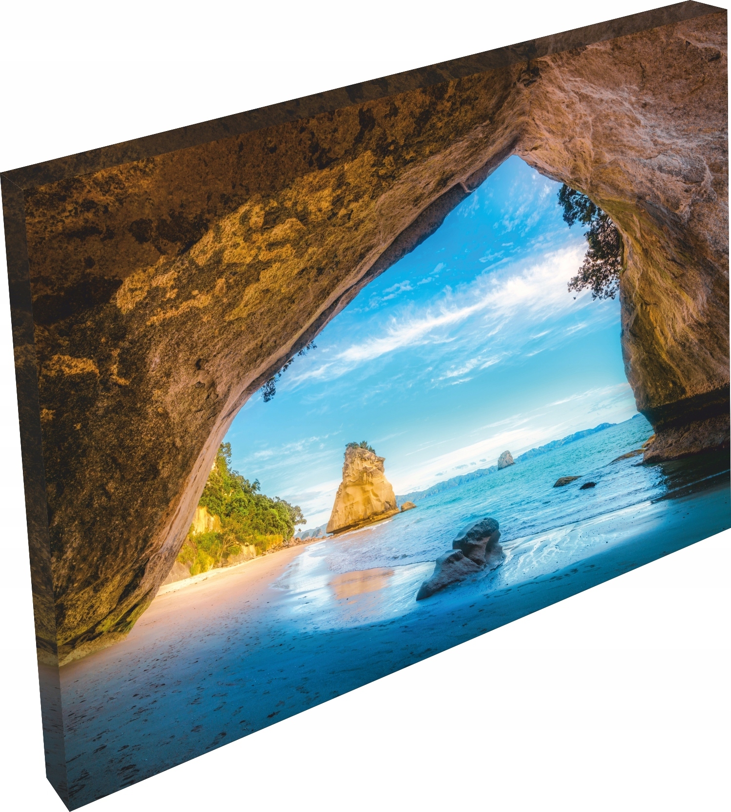 OBRAZ na płótnie WIDOK jaskinia NATURA 120x80