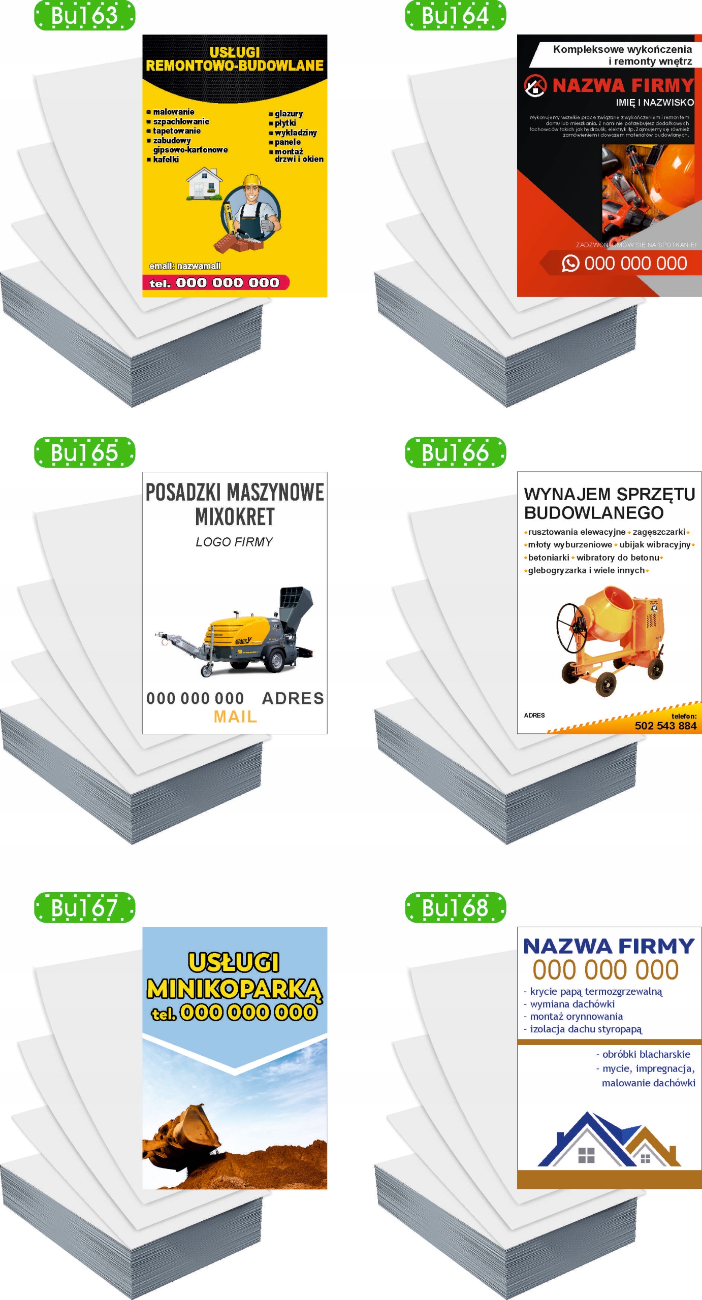 Ulotki A5 100szt reklamowe firmowe duży wybór MEDYCYNA ESTETYCZNA