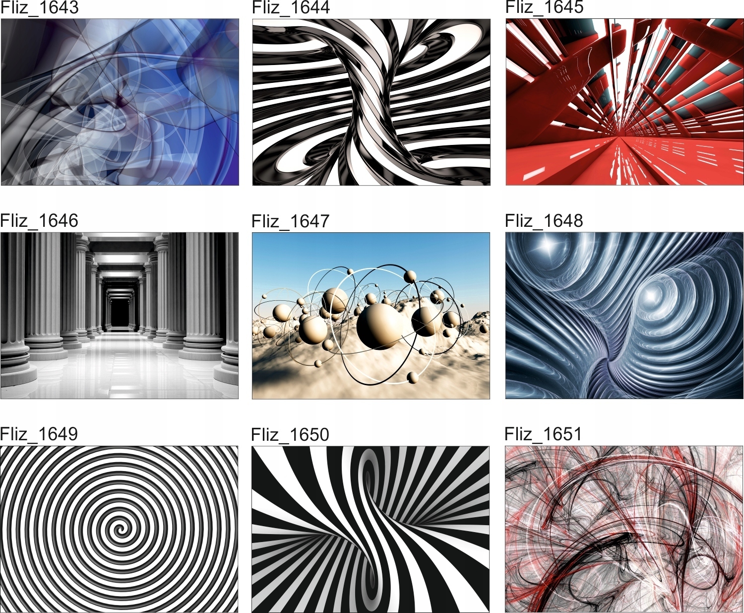 FOTOTAPETA tunel 3D deski abstrakcja na wymiar