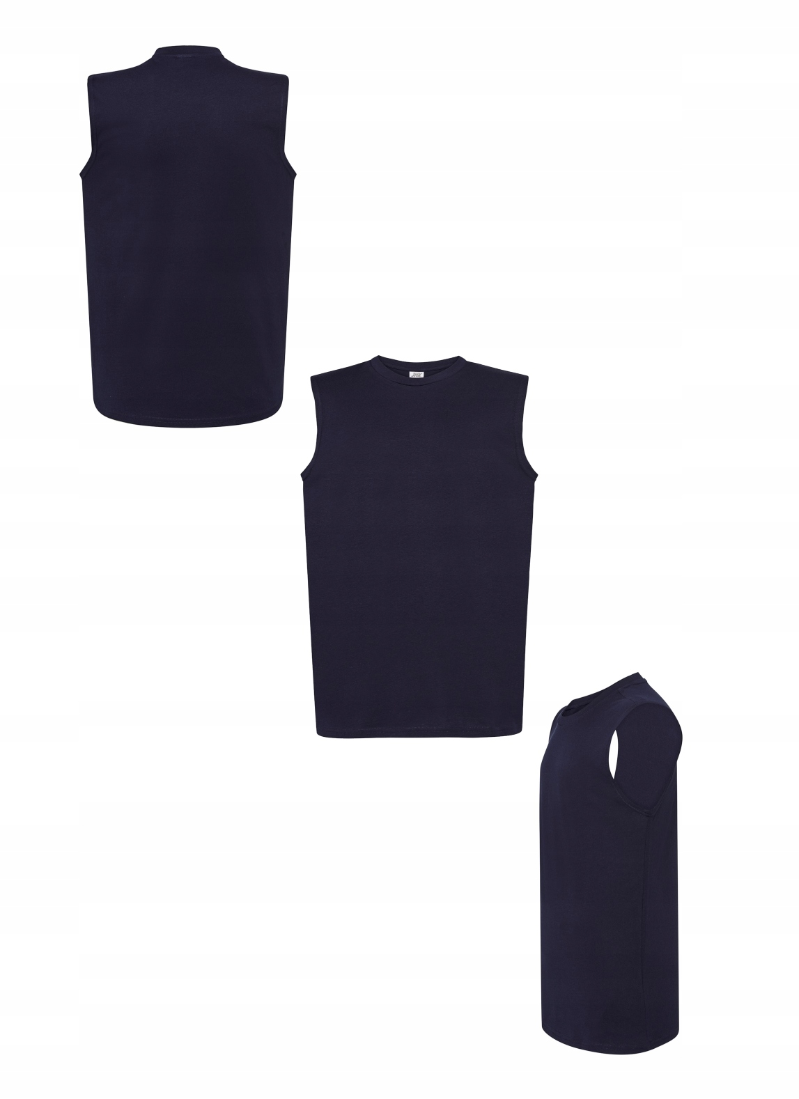 męska KOSZULKA Bezrękawnik HAFT TWOJE LOGO NAPIS firmowa reklamowa 5 szt