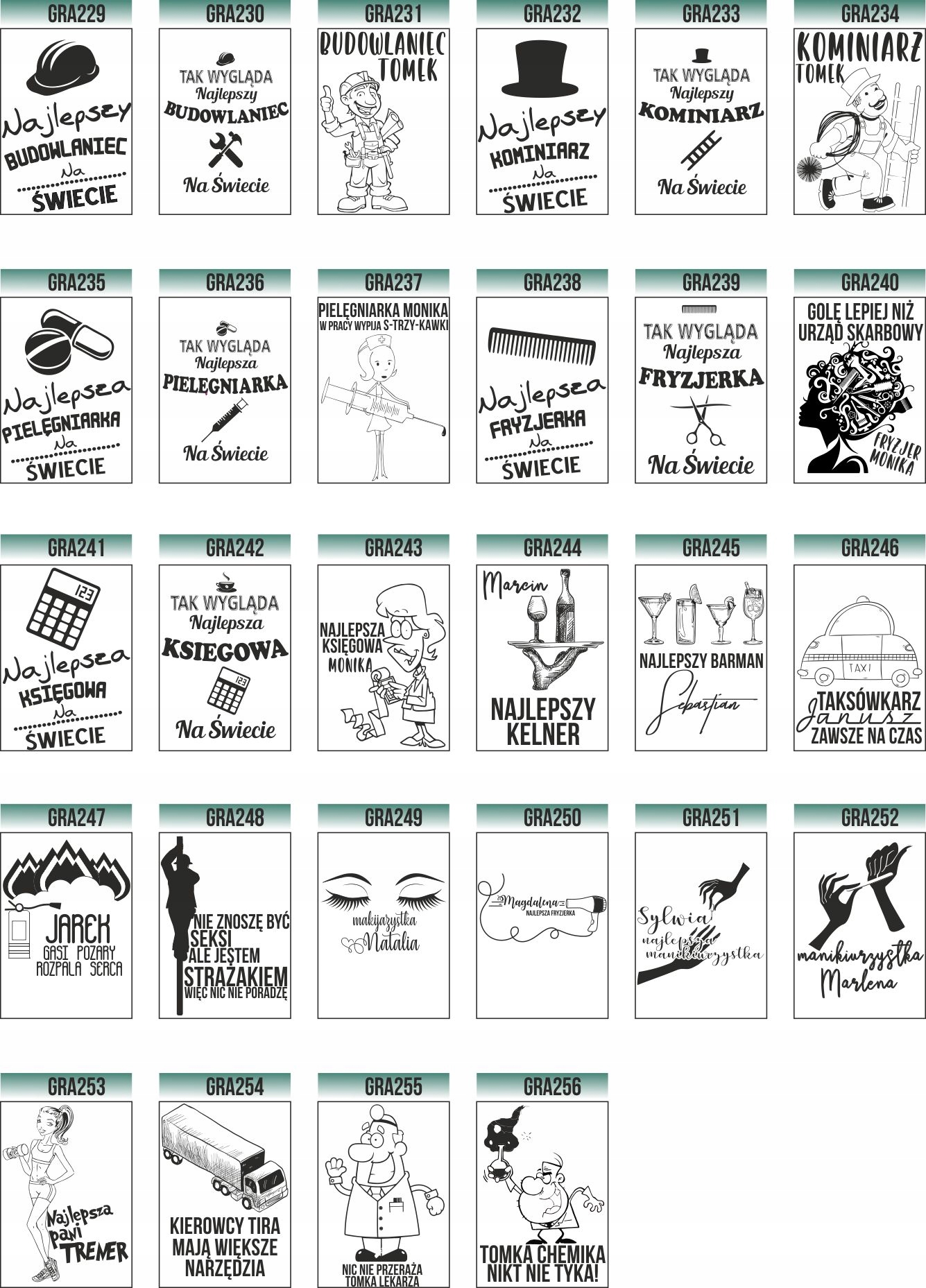 Kubek termiczny Z GRAWEREM strażak policjant