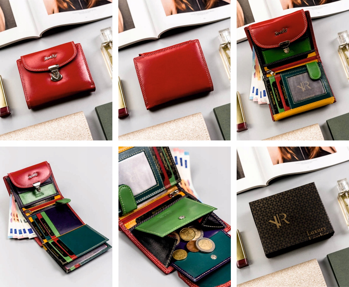 Elegancki damski portfel na PREZENT dla SIOSTRY