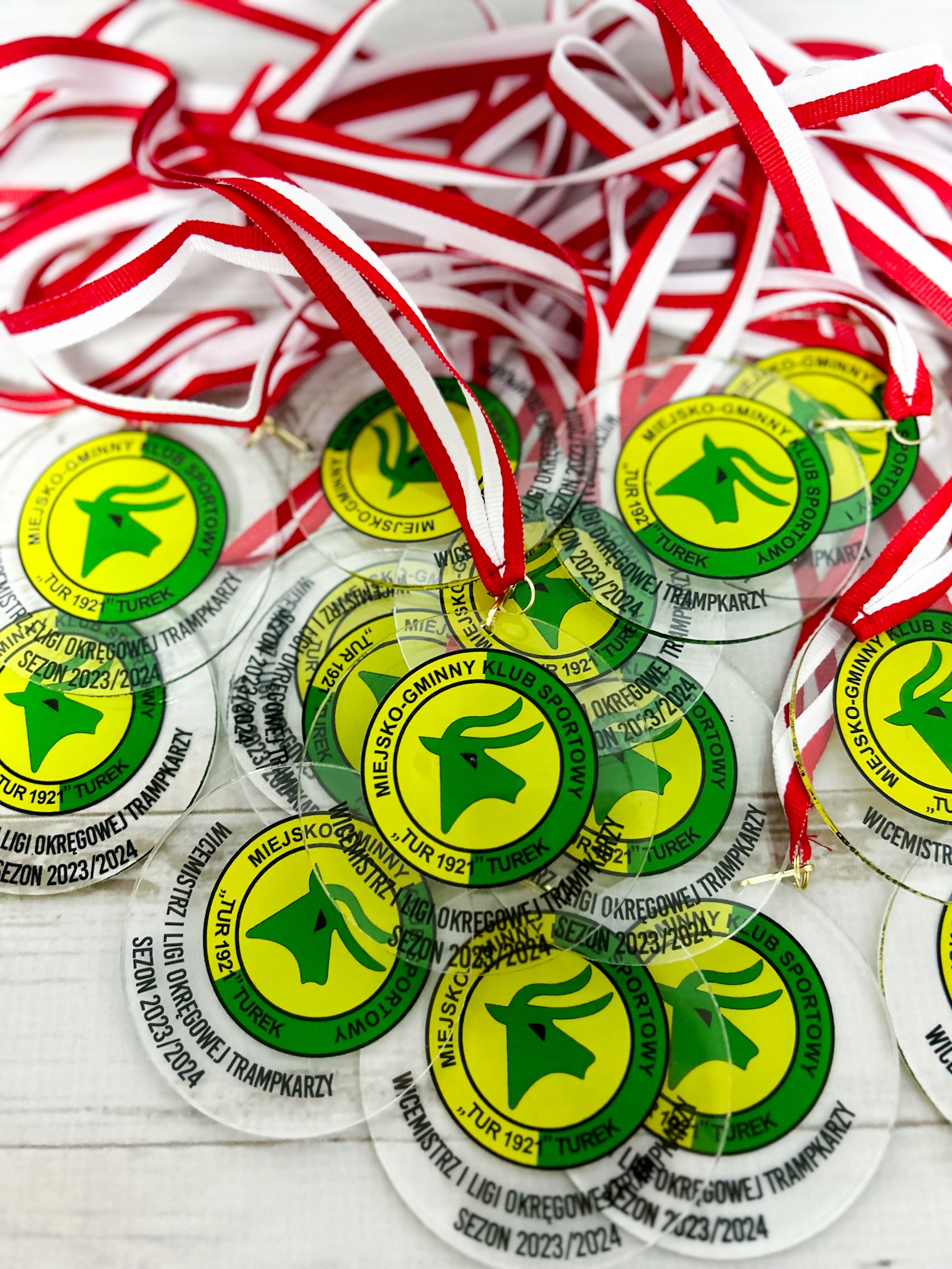 MEDAL PLEXI z TWOIM tekstem nadrukiem UV PATRIOTYCZNY kocham polskę