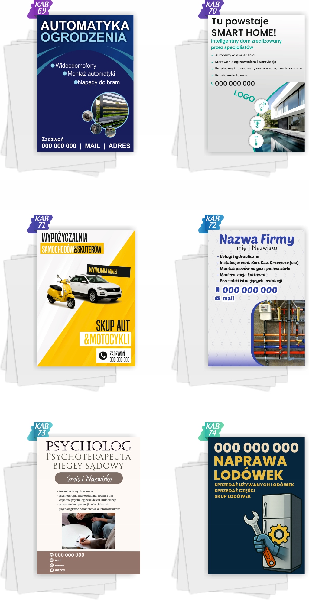 Ulotki A5 reklamowe firmowe 1000szt projekt w cenie SPRZEDAŻ JAJ