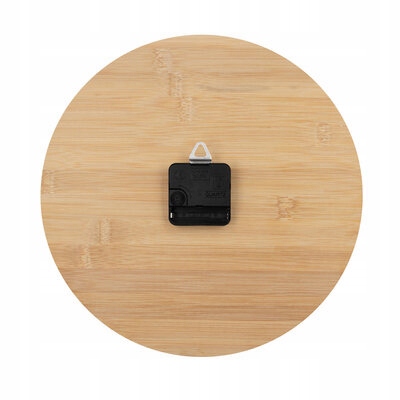 Bambusowy ZEGAR ścienny personalizacja nadruk prezent dla BABCI + imię