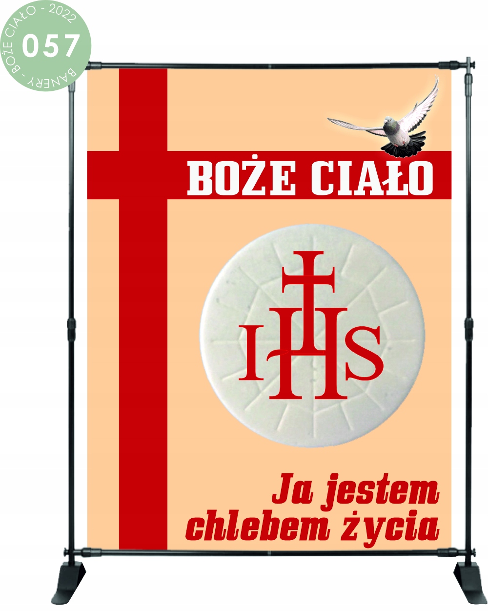 BANER NA BOŻE CIAŁO dekoracja OŁTARZA 200x150cm