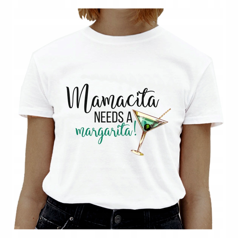 Koszulka z nadrukiem MAMACITA drink