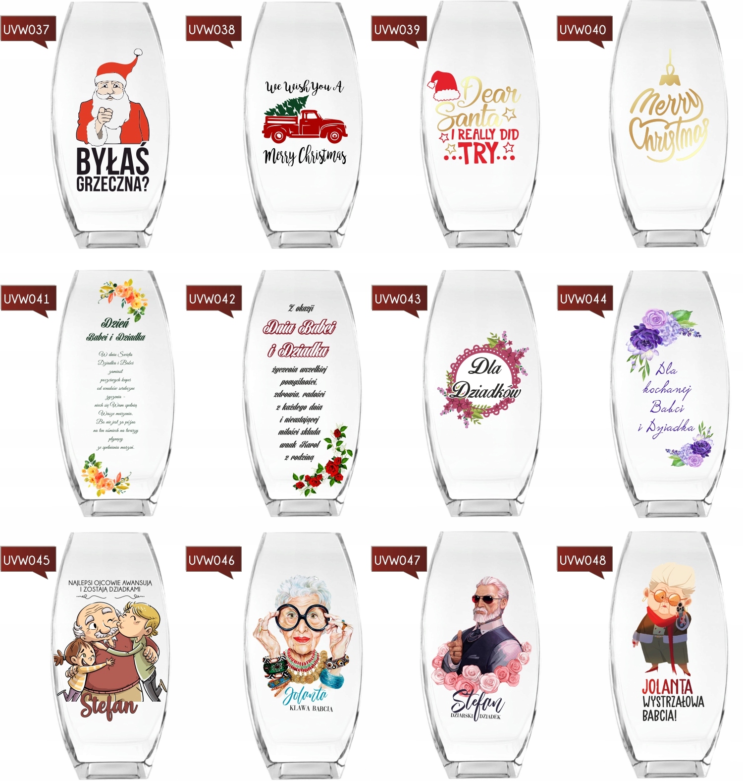 Wazon z grawerem PREZENT na ślub wesele rocznicę