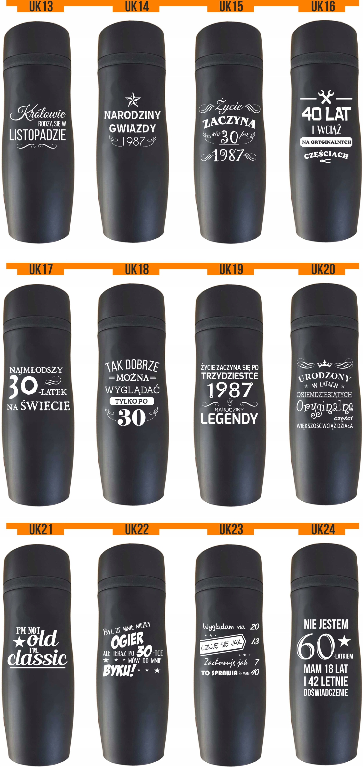 Kubek termiczny PREZENT NA URODZINY Twój grawer