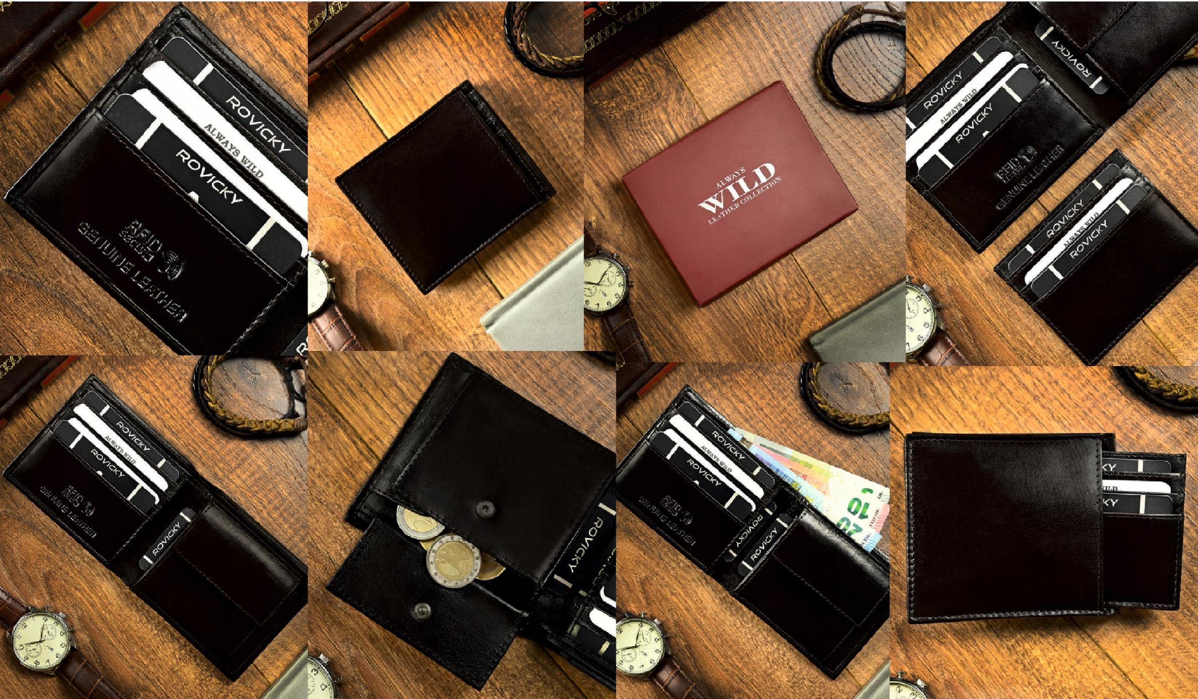 Portfel grawerowany DLA DZIADKA skóra TWÓJ TEKST