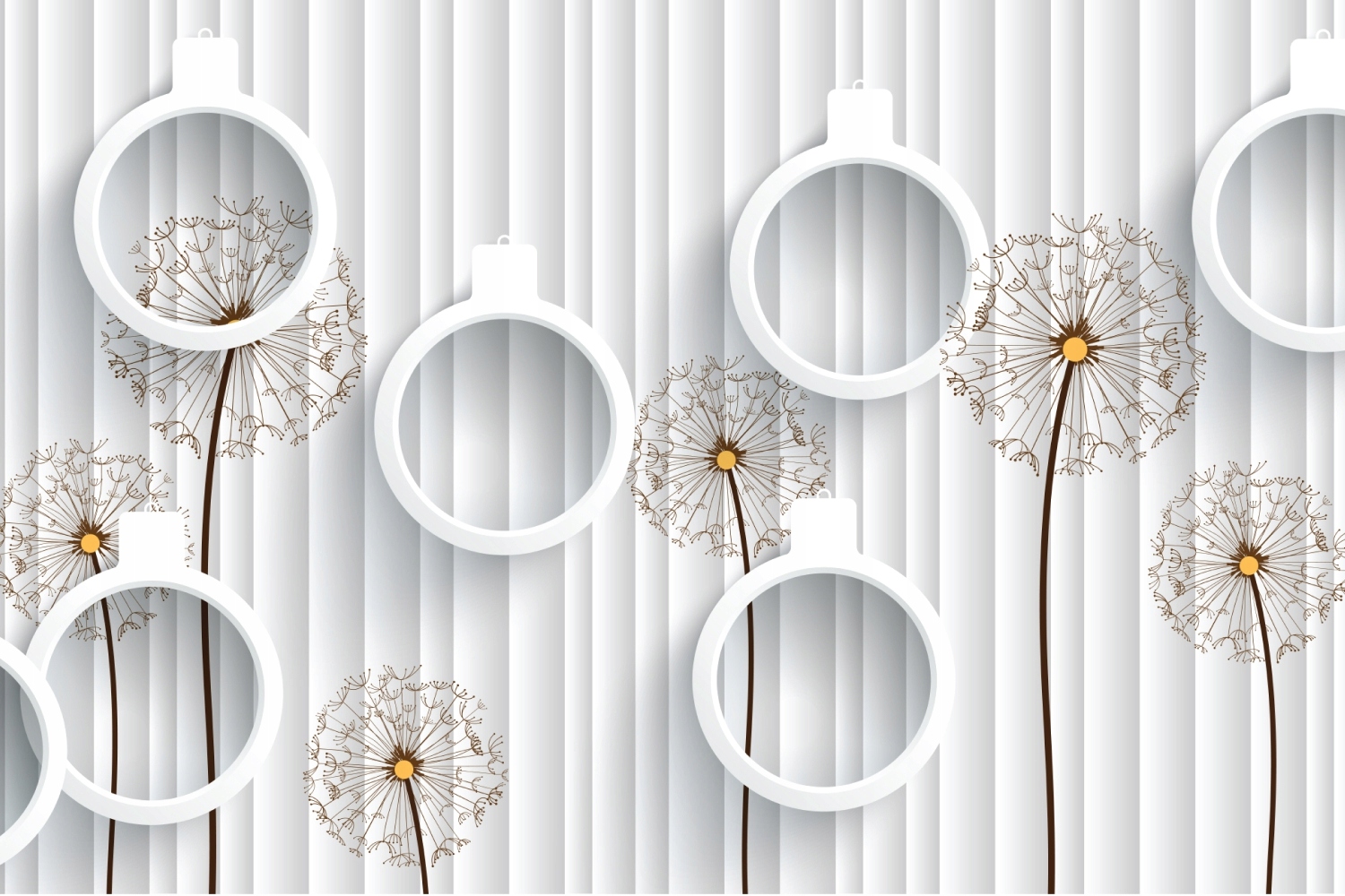 fototapeta ABSTRAKCYJNA IMITACJA PANELI DMUCHAWCE