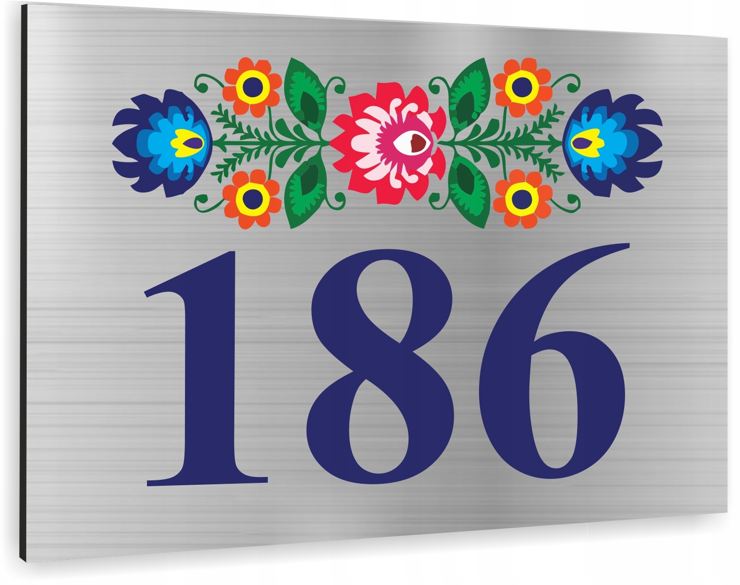 Tabliczka ADRESOWA ALUMINIOWA Tablica NUMER DOMU