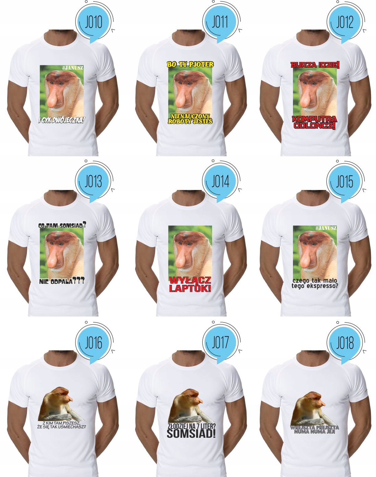 Koszulka typowy JANUSZ NOSACZ