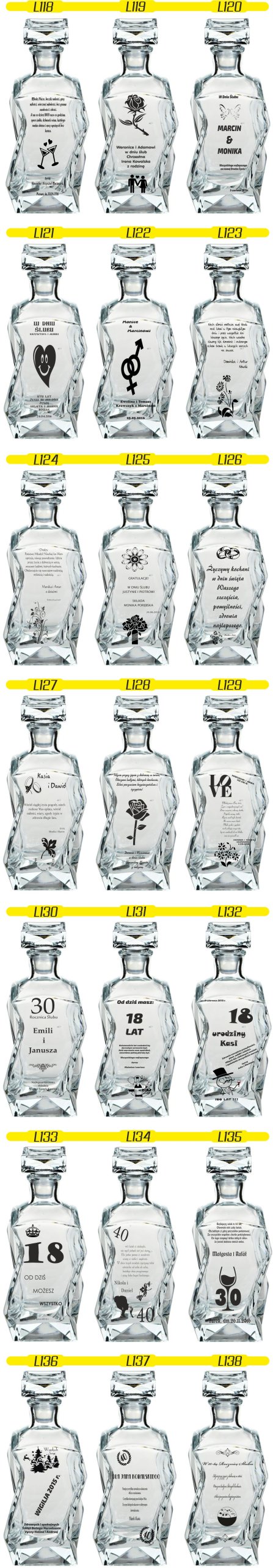 KARAFKA z grawerem prezent dla DZIADKA dedykacja