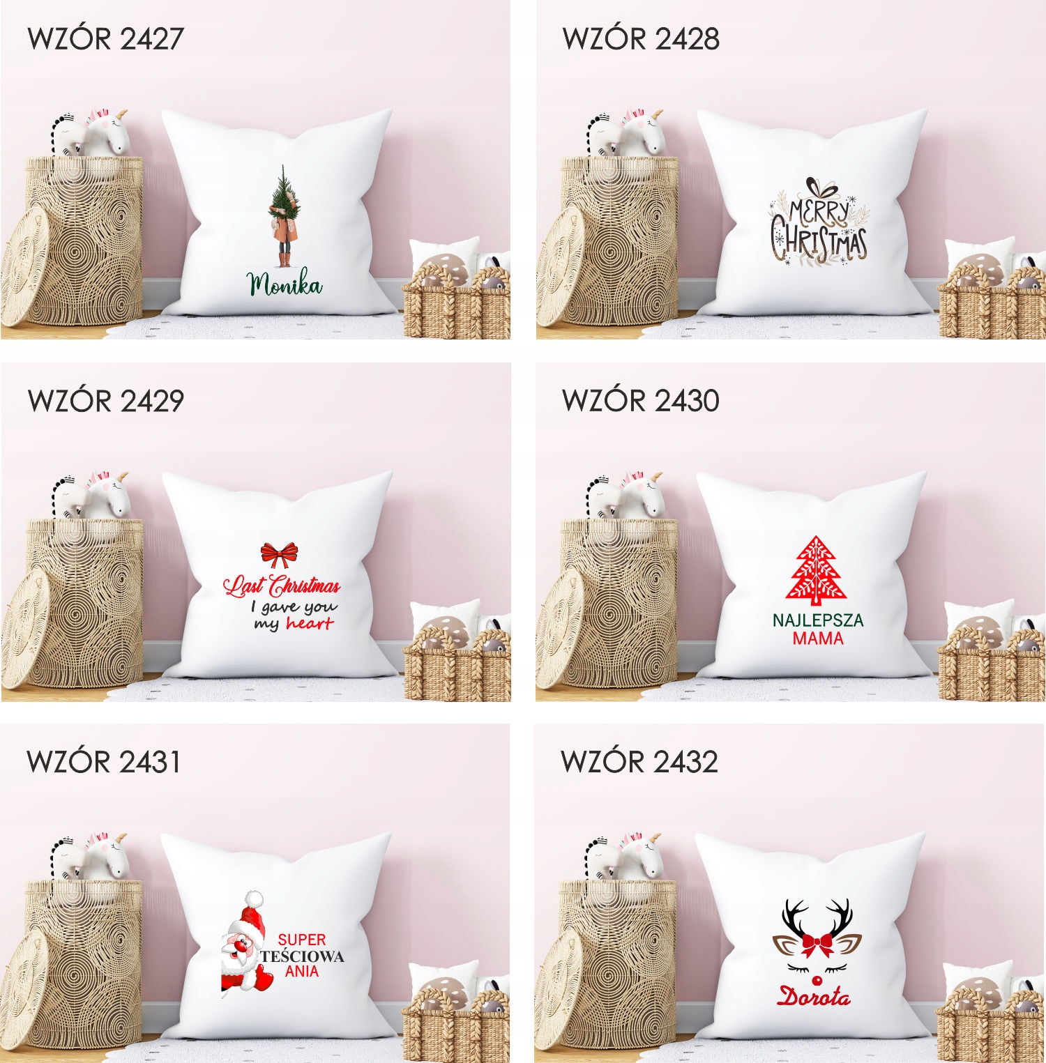 Poduszka z imieniem PREZENT SUPER TEŚCIOWA