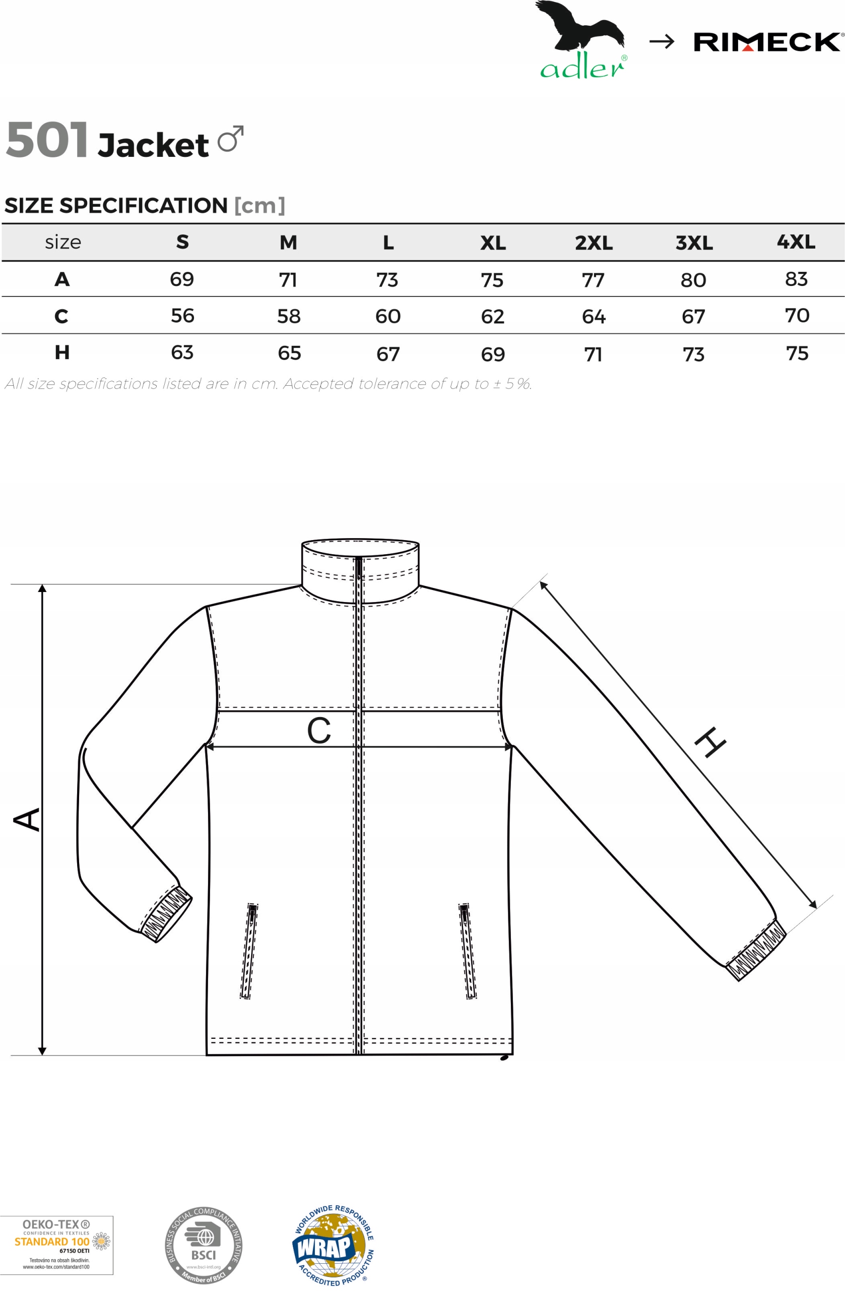 POLAR MĘSKI Z WŁASNYM HAFTEM NADRUKIEM LOGO