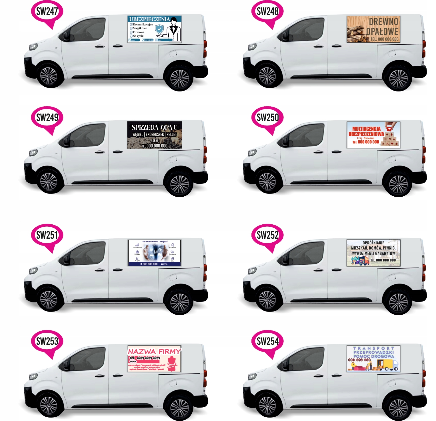 Naklejka Folia na samochód auto reklamowa SPAWANIE TIG MIG MAG