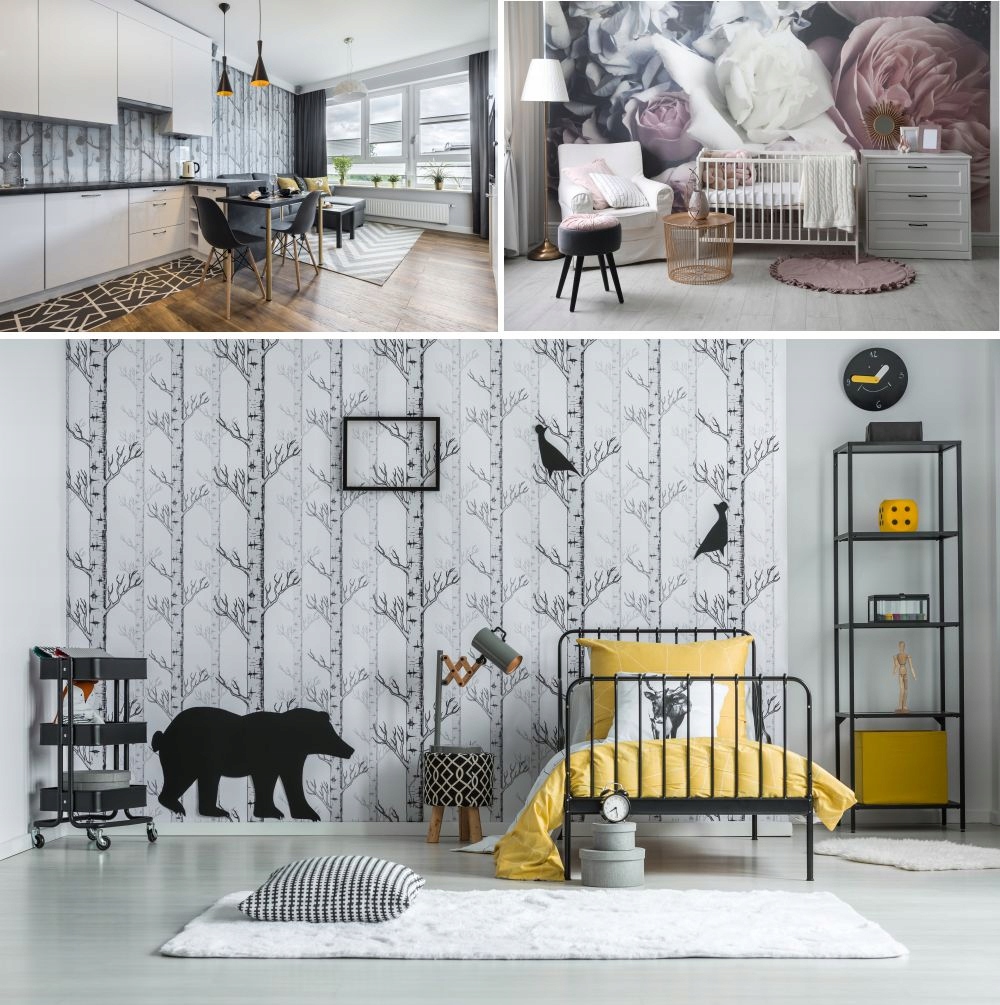 Fototapeta DZIURA W ŚCIANIE SŁOŃ TYNK 3D 130x80