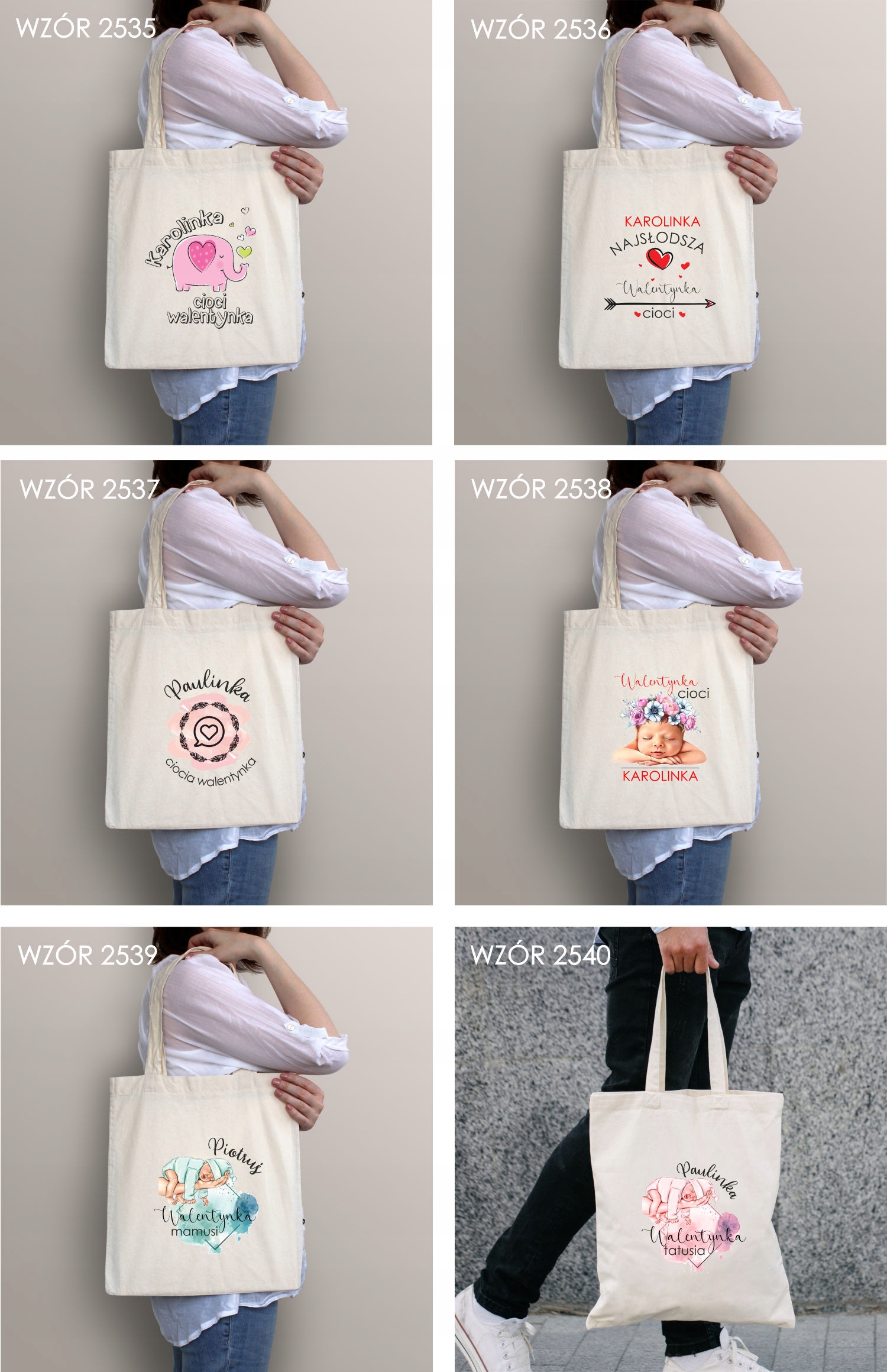 Eko Torba z nadrukiem ZOSTANIESZ MOJĄ WALENTYNKĄ