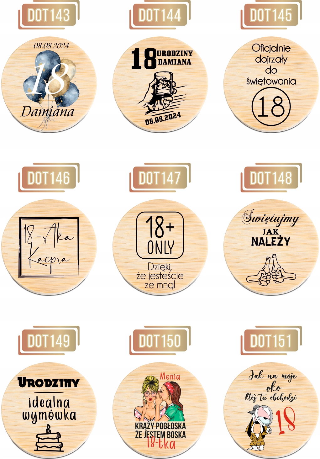 OTWIERACZ do piwa DREWNIANY personalizacja TWÓJ NAPIS WĘDKARZ Z KRWI I OŚCI