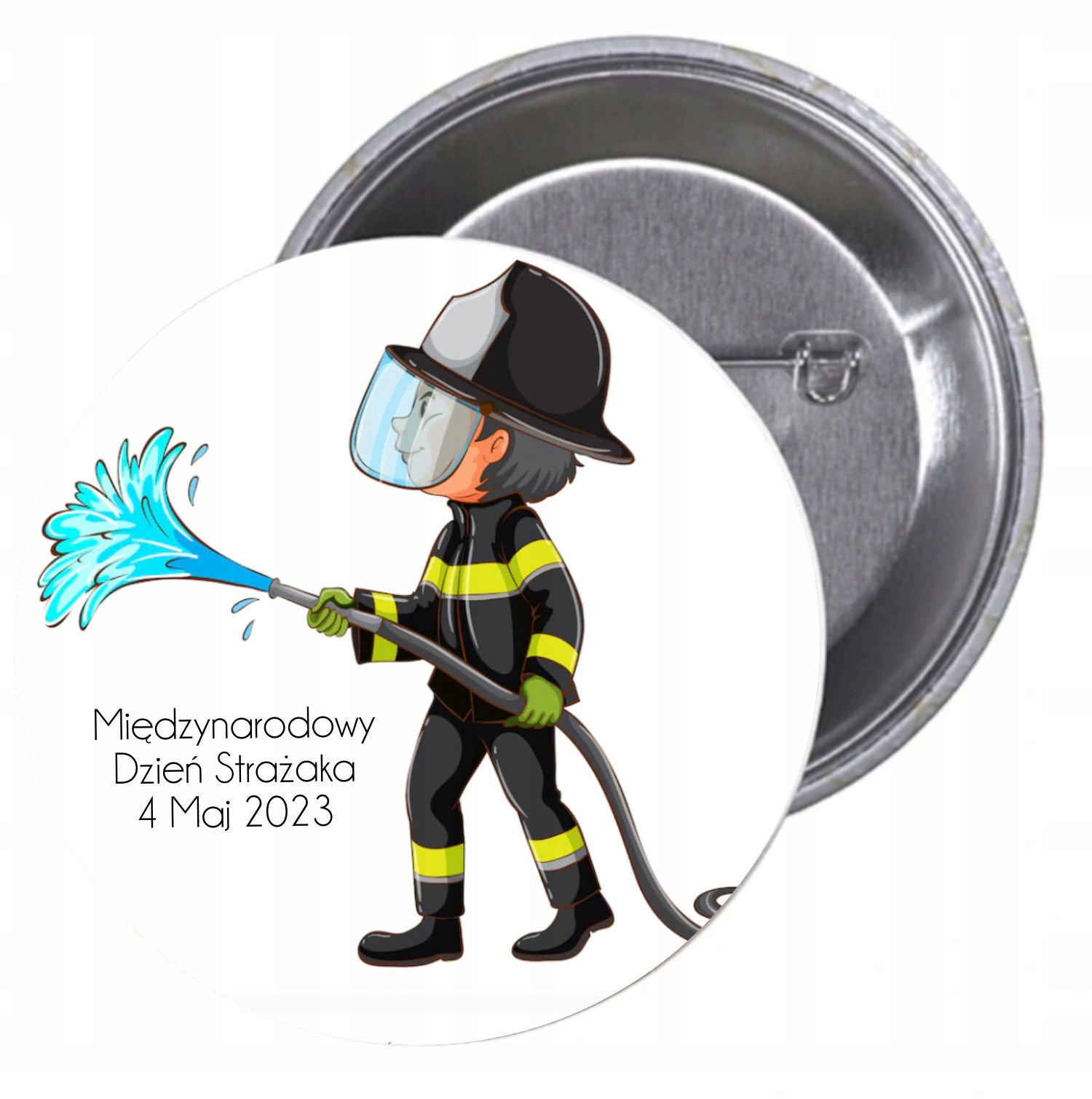 Przypinki buttony MIĘDZYNARODOWY DZIEŃ STRAŻAKA