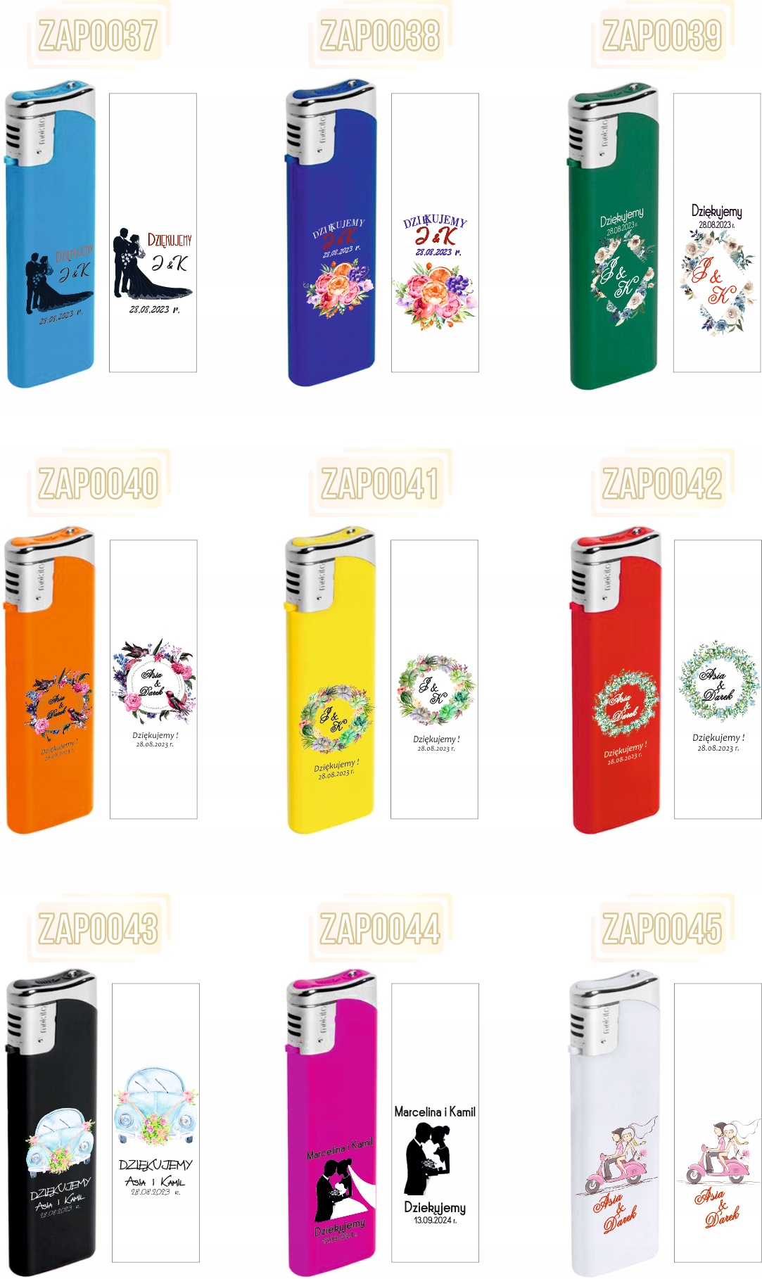 Zapalniczka gazowa z nadrukiem uv prezent twój napis na dzień taty ojca