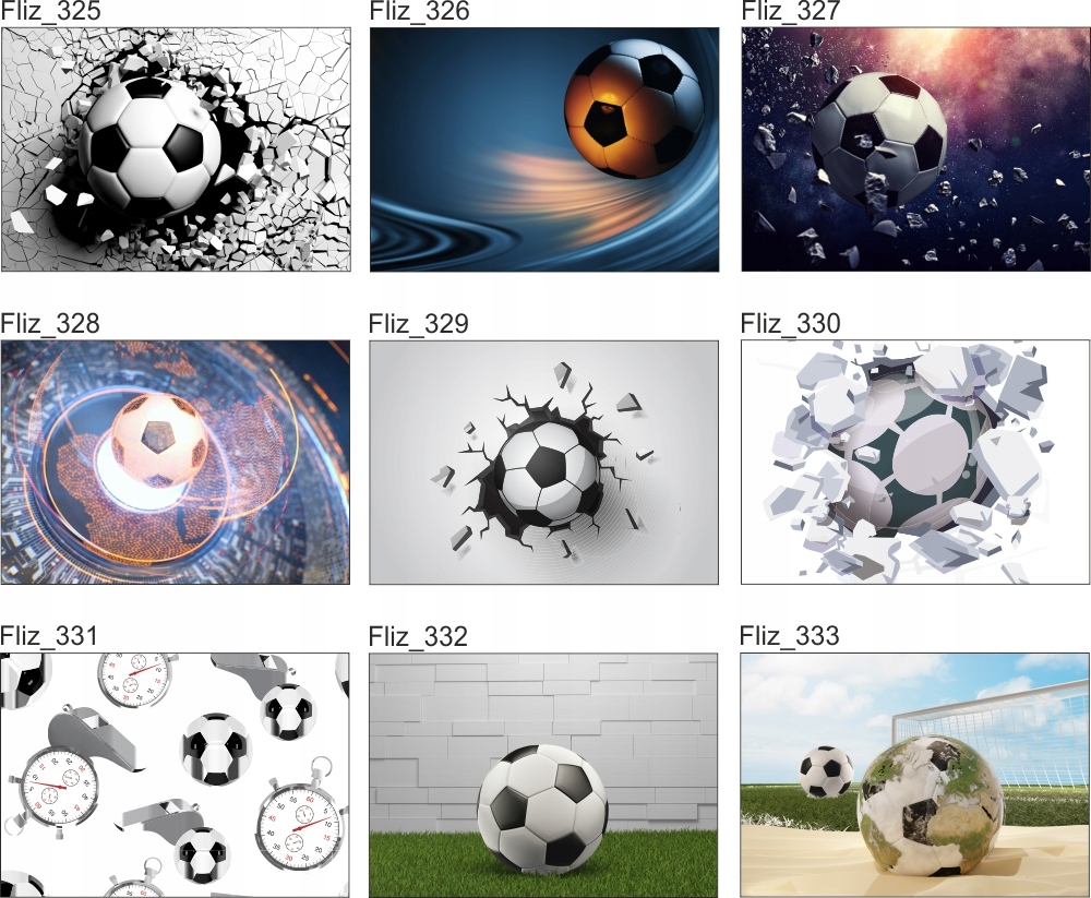 OBRAZ do pokoju stadion piłka nożna 3D 120x80