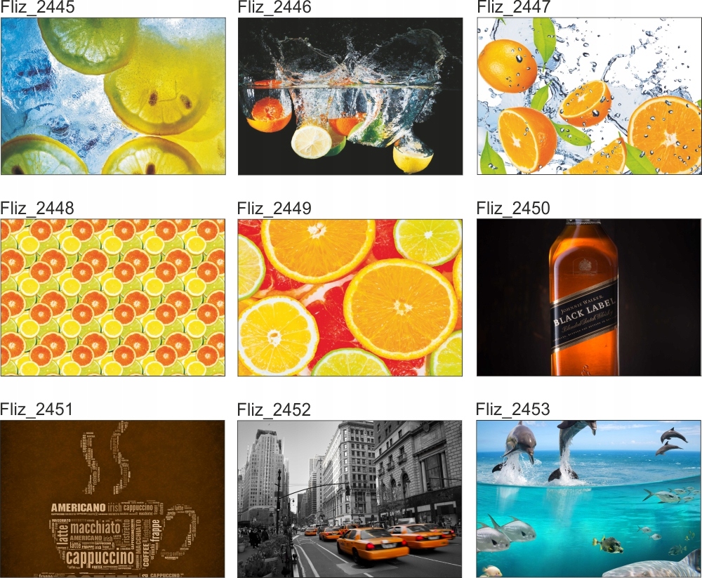 FOTOTAPETA CYTRUSY GREJPFRUTY CYTRYNY LIMONKI