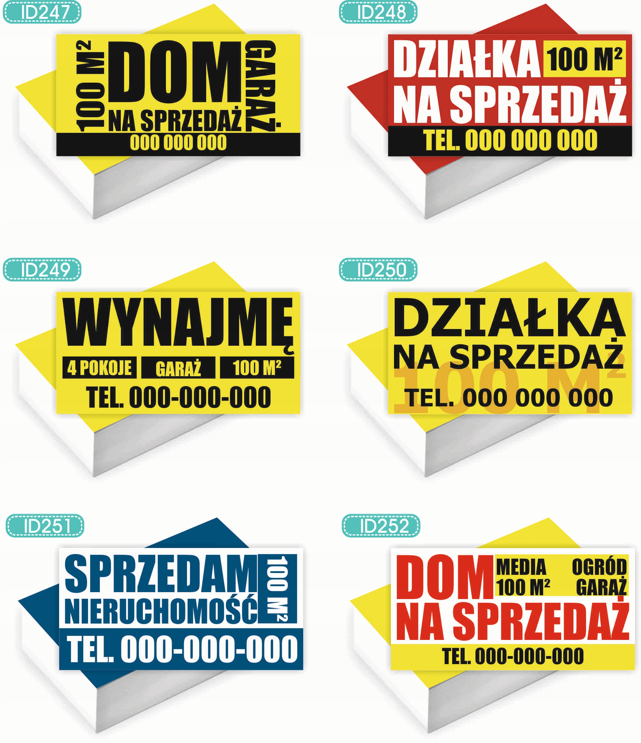 Wizytówki firmowe Foliowane 1000szt dużo wzorów DOM NA SPRZEDAŻ