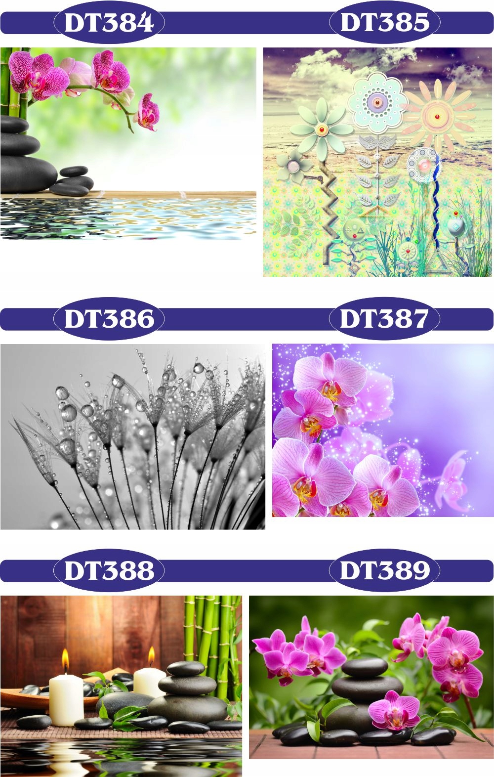 fototapety FOTOTAPETA na wymiar KWIAT kamienie SPA