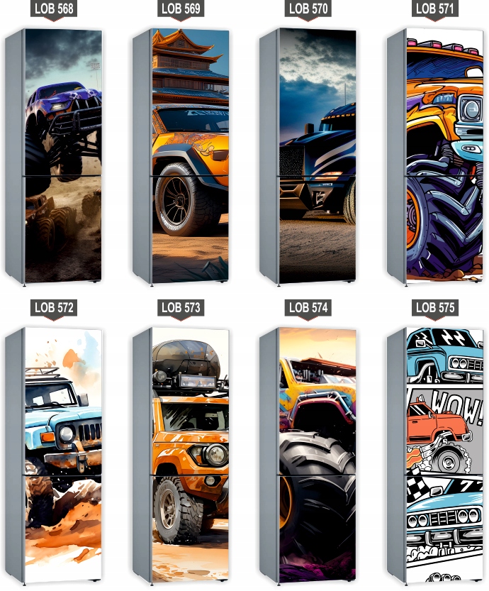 Mata magnetyczna magnes ozdobny na lodówkę KOLOROWY ROWER 171 x 61 cm