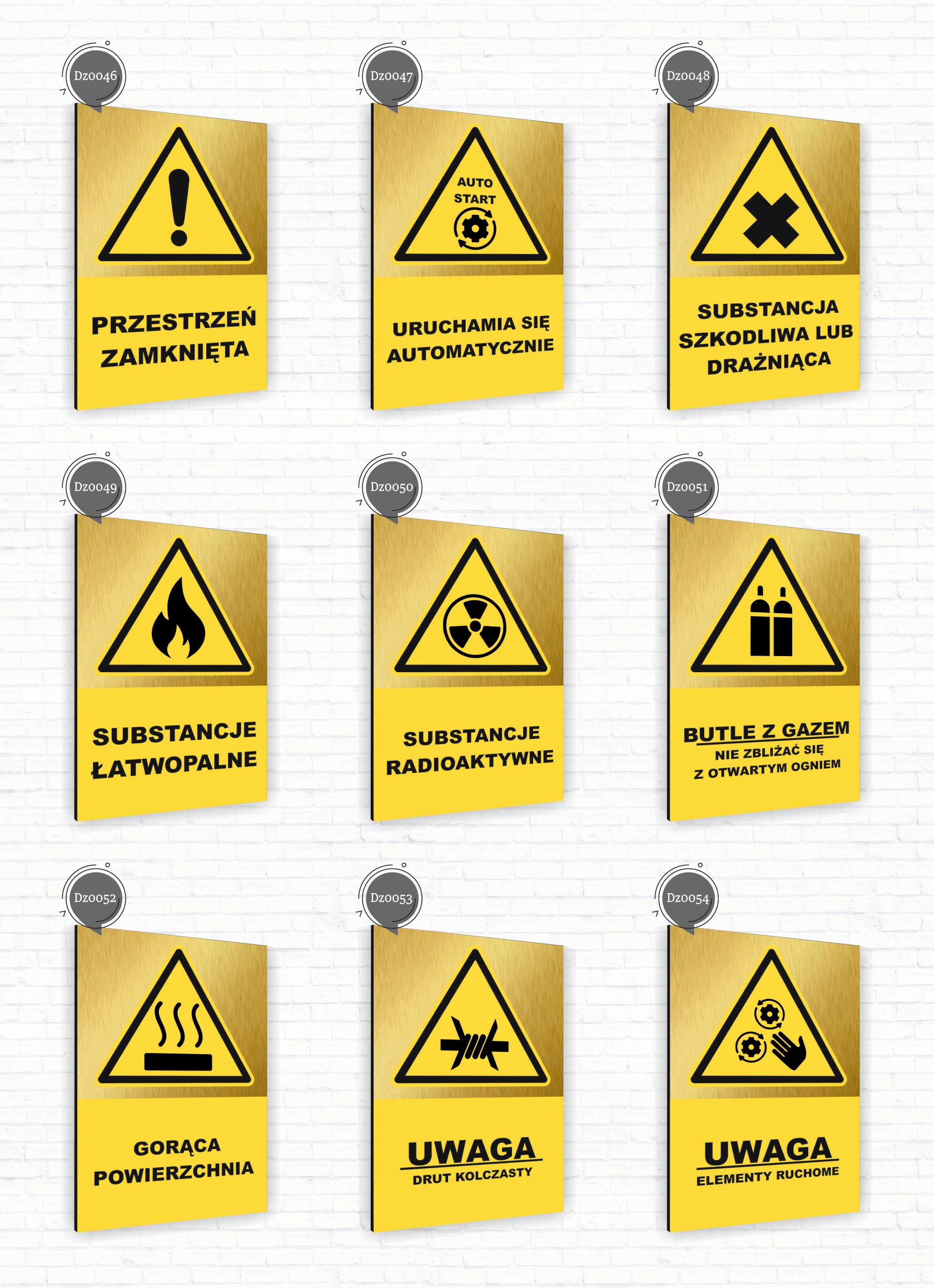 Tabliczka znak informacyjny 40x30 Złota ZAKAZ BIWAKOWANIA Aluminiowa