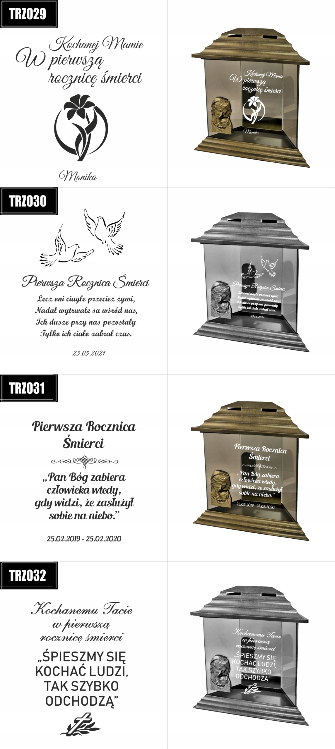 ZNICZ z dedykacją GRAWEREM dla Przyjaciela Kolegi