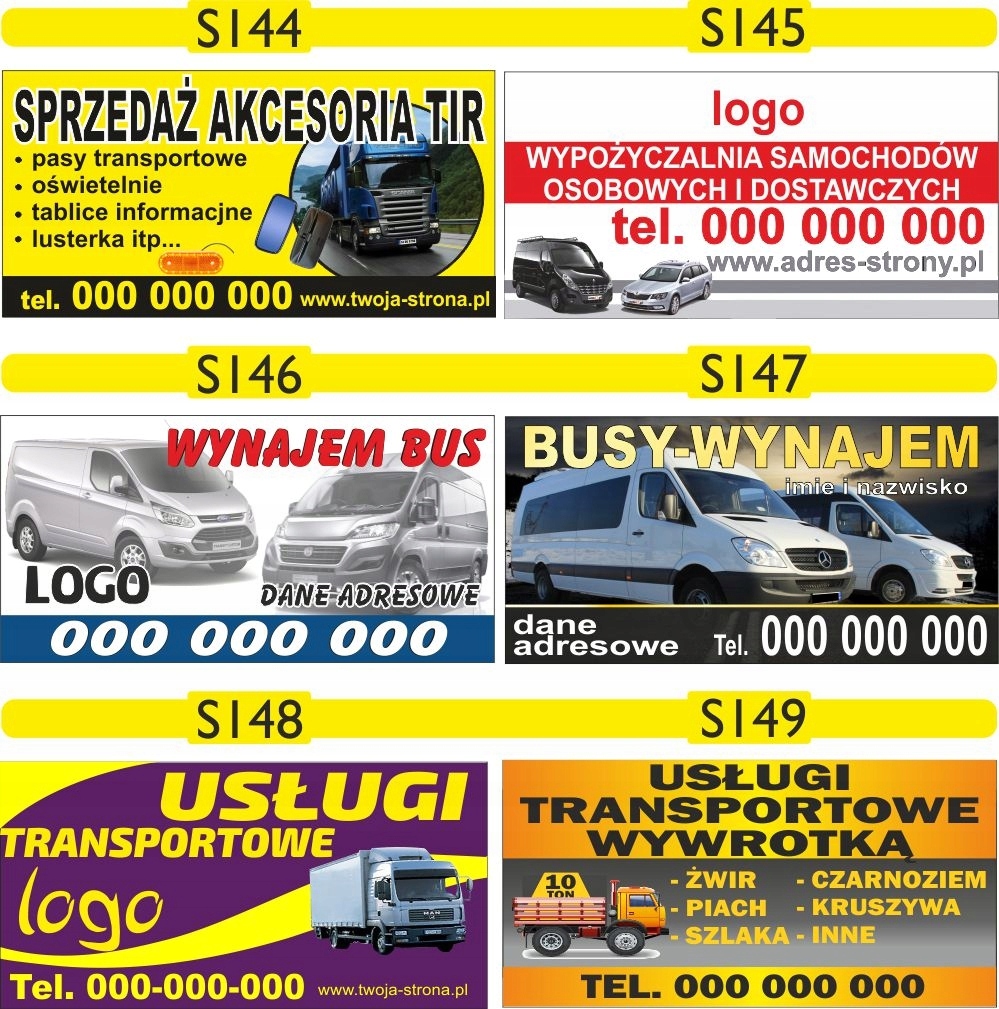 Reklama Naklejka na samochód WULKANIZACJA