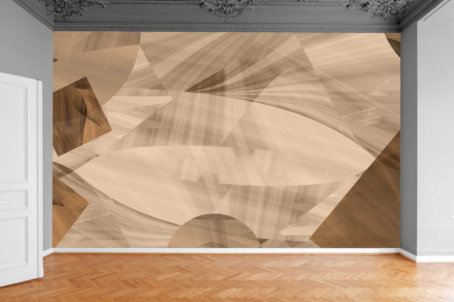 Fototapeta ABSTRAKCJA NOWOCZESNA ILUZJA 3D 390x280