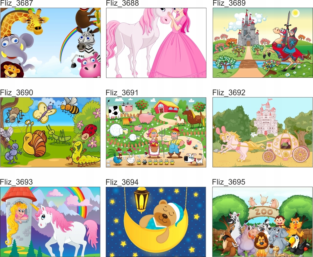 FOTOTAPETA dla dzieci ŻYRAFA ZWIERZĘTA OKNO380x256