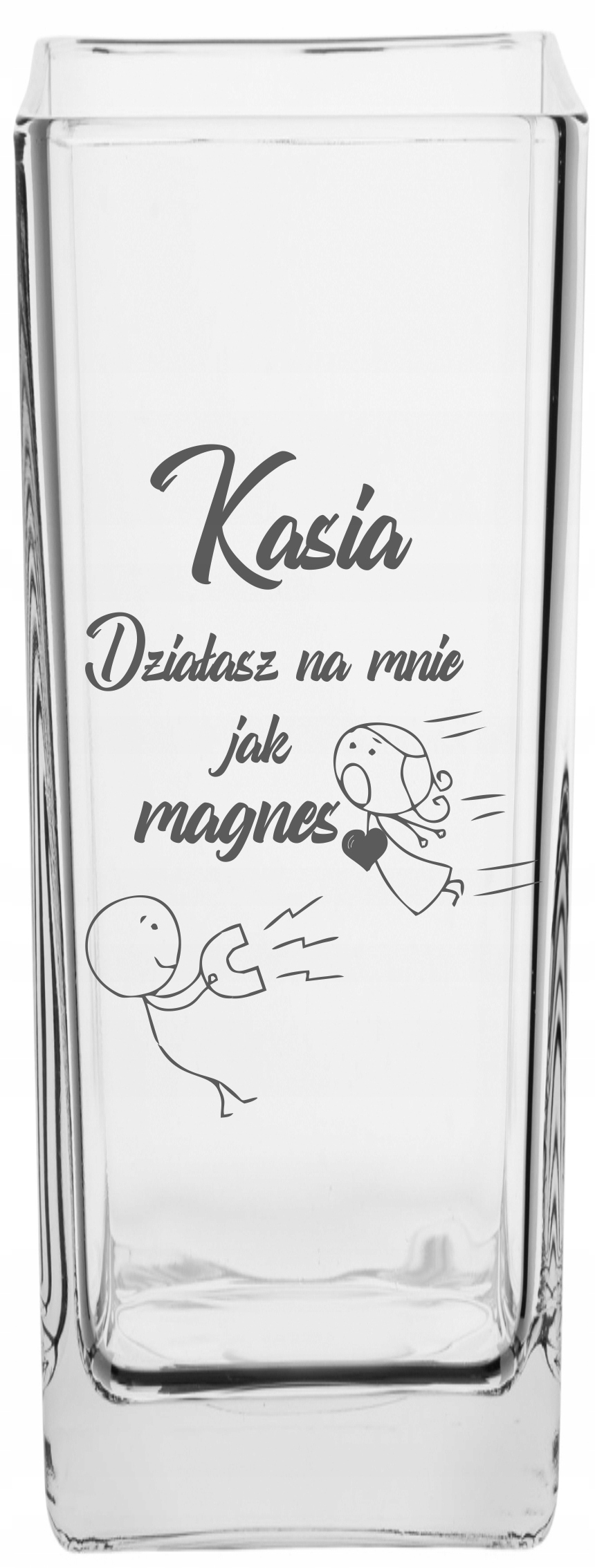 Wazon z grawer PREZENT dla dziewczyny żony